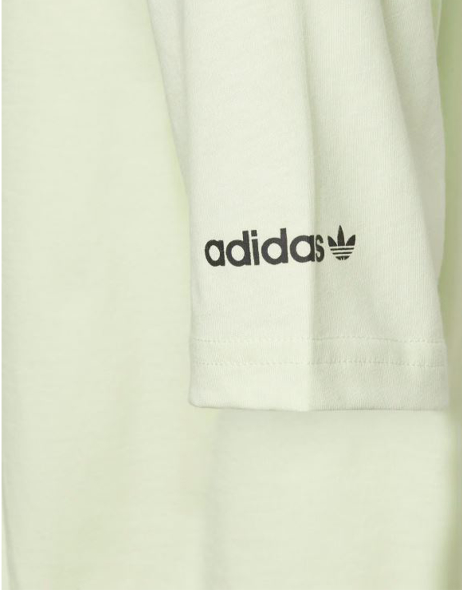 ADIDAS Originals Graphic Stoked Beach Tee Lime