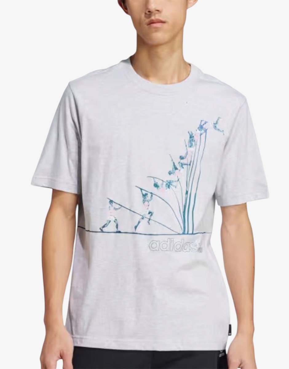 ADIDAS Originals Graphic Tee Logo White · JP2666 · размер M