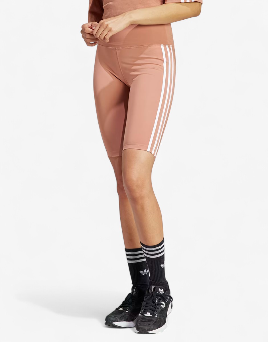 ADIDAS Originals High-Waist Short Tights Brown