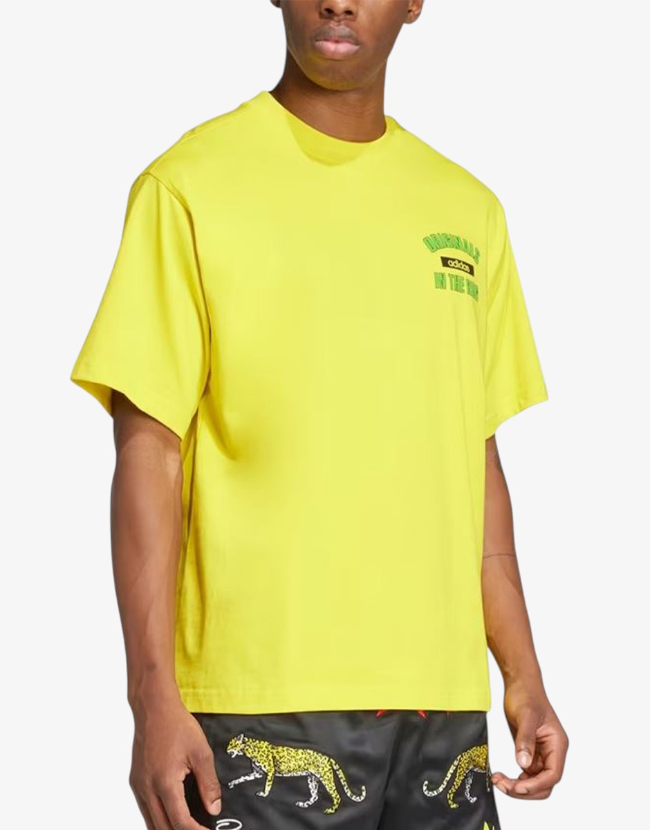 ADIDAS Originals In The Ring Graphic Tee Yellow