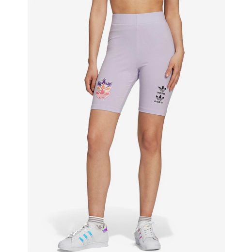 ADIDAS Originals Logo Play Short Tights Purple
