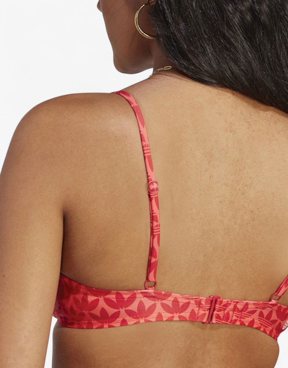ADIDAS Originals Monogram Swim Top Red
