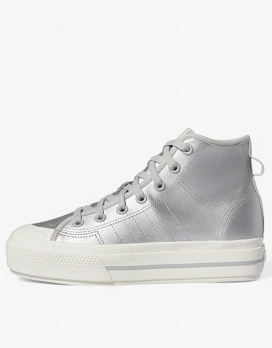 ADIDAS Originals Nizza Platform Mid Shoes Silver