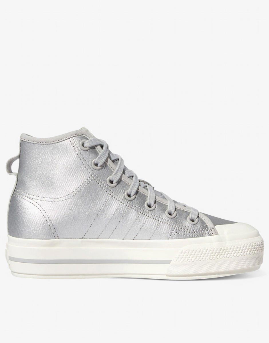 ADIDAS Originals Nizza Platform Mid Shoes Silver