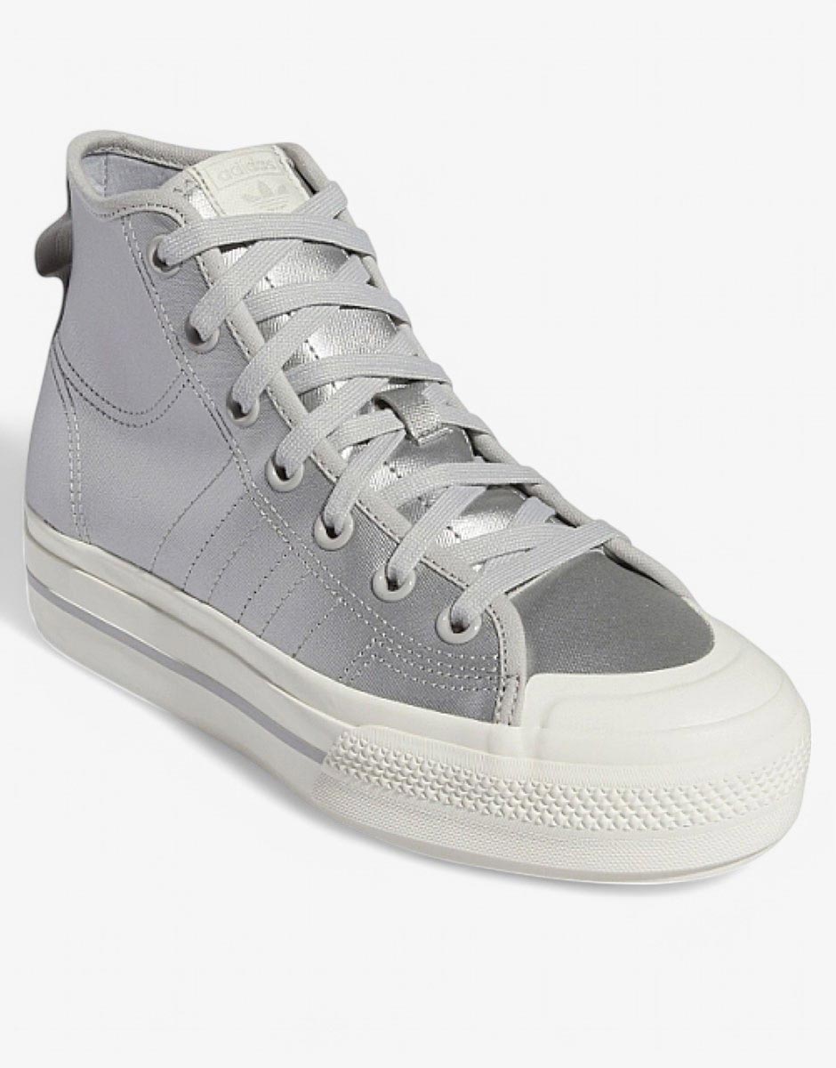 ADIDAS Originals Nizza Platform Mid Shoes Silver