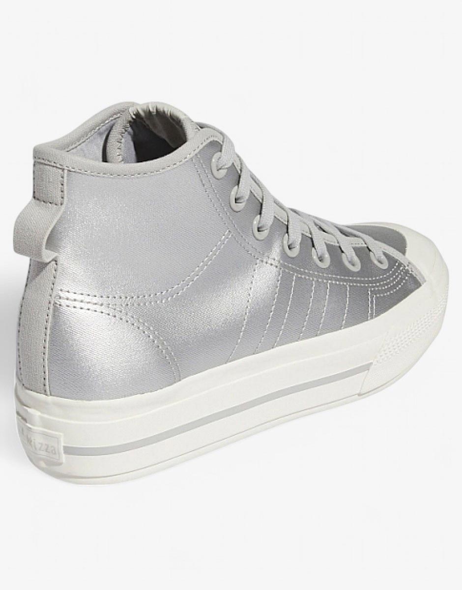 ADIDAS Originals Nizza Platform Mid Shoes Silver