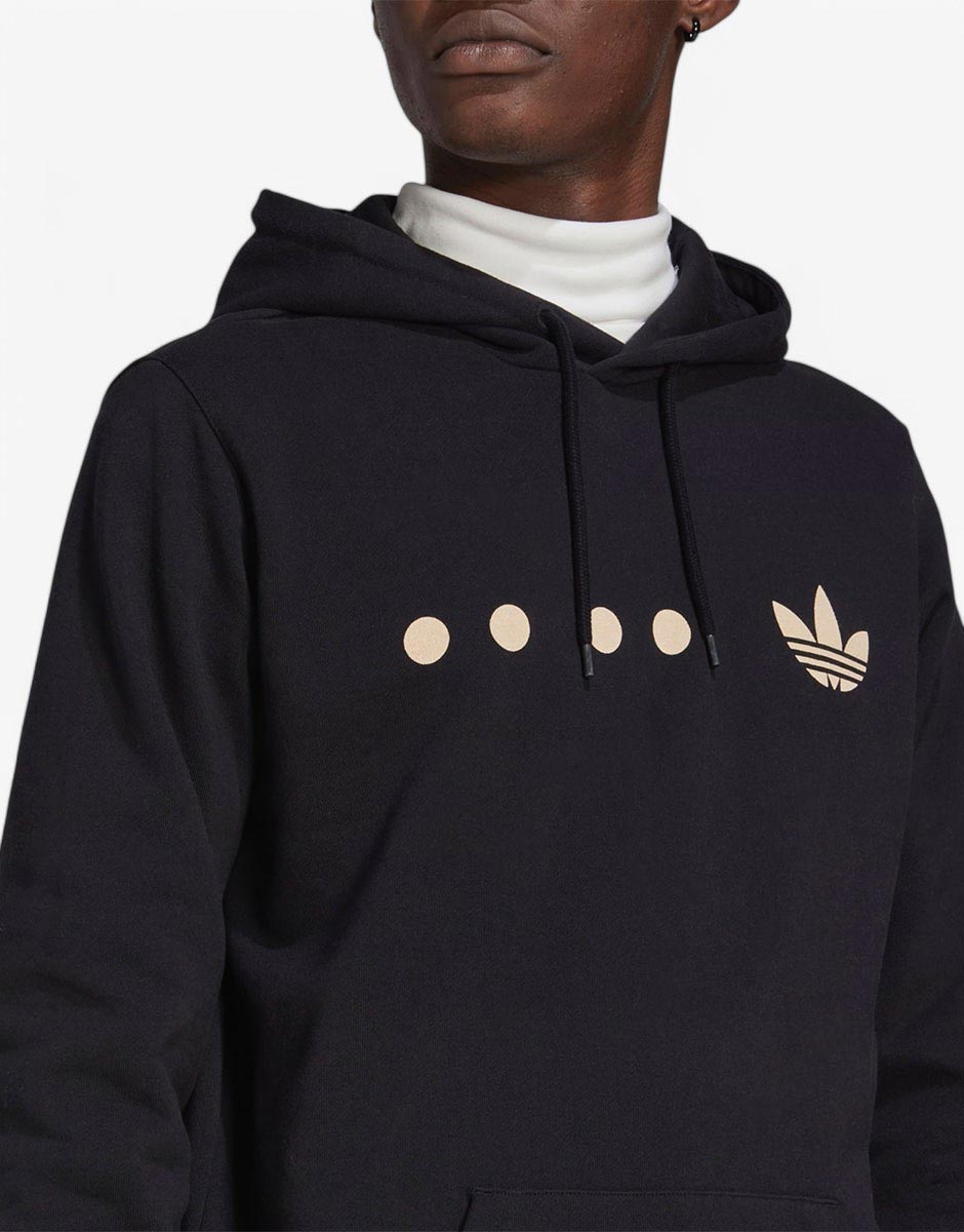 ADIDAS Originals Reclaim Logo Hoodie Black ADIDAS Originals Reclaim Logo Hoodie Black