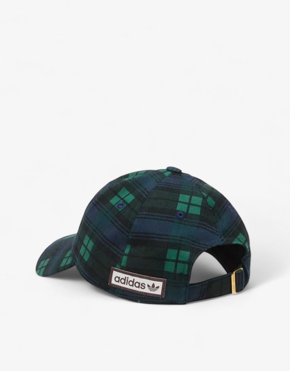 ADIDAS Originals Tartan Basketball Cap Blue/Green
