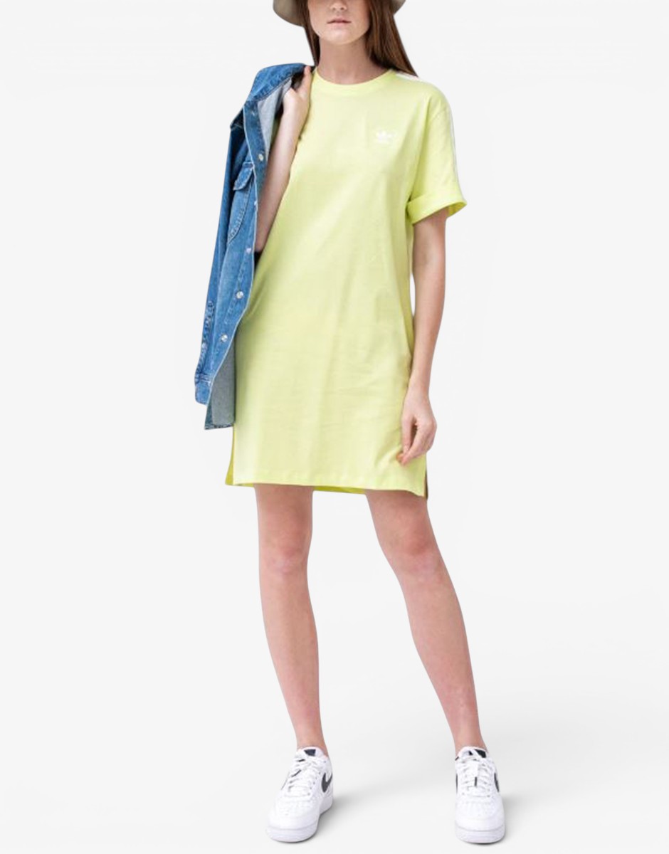 ADIDAS Originals Tee Dress Yellow