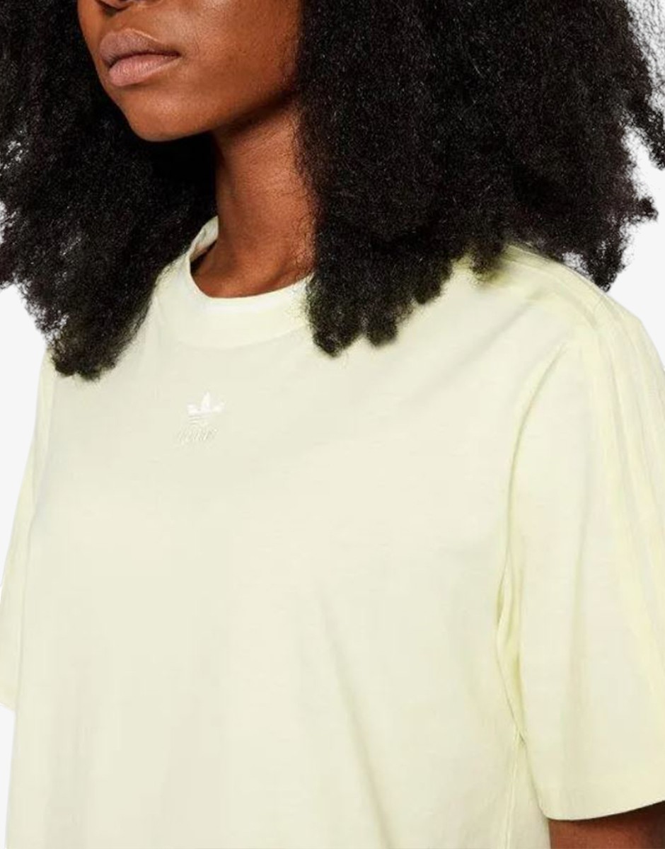 ADIDAS Originals Tennis Luxe Tee Dress Yellow