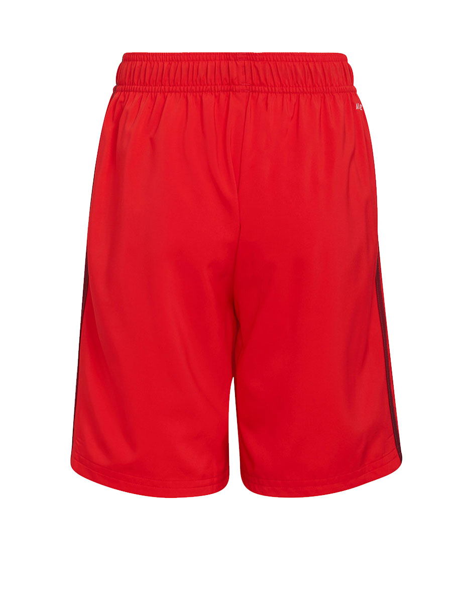 ADIDAS Performance 3-Stripes Shorts Red