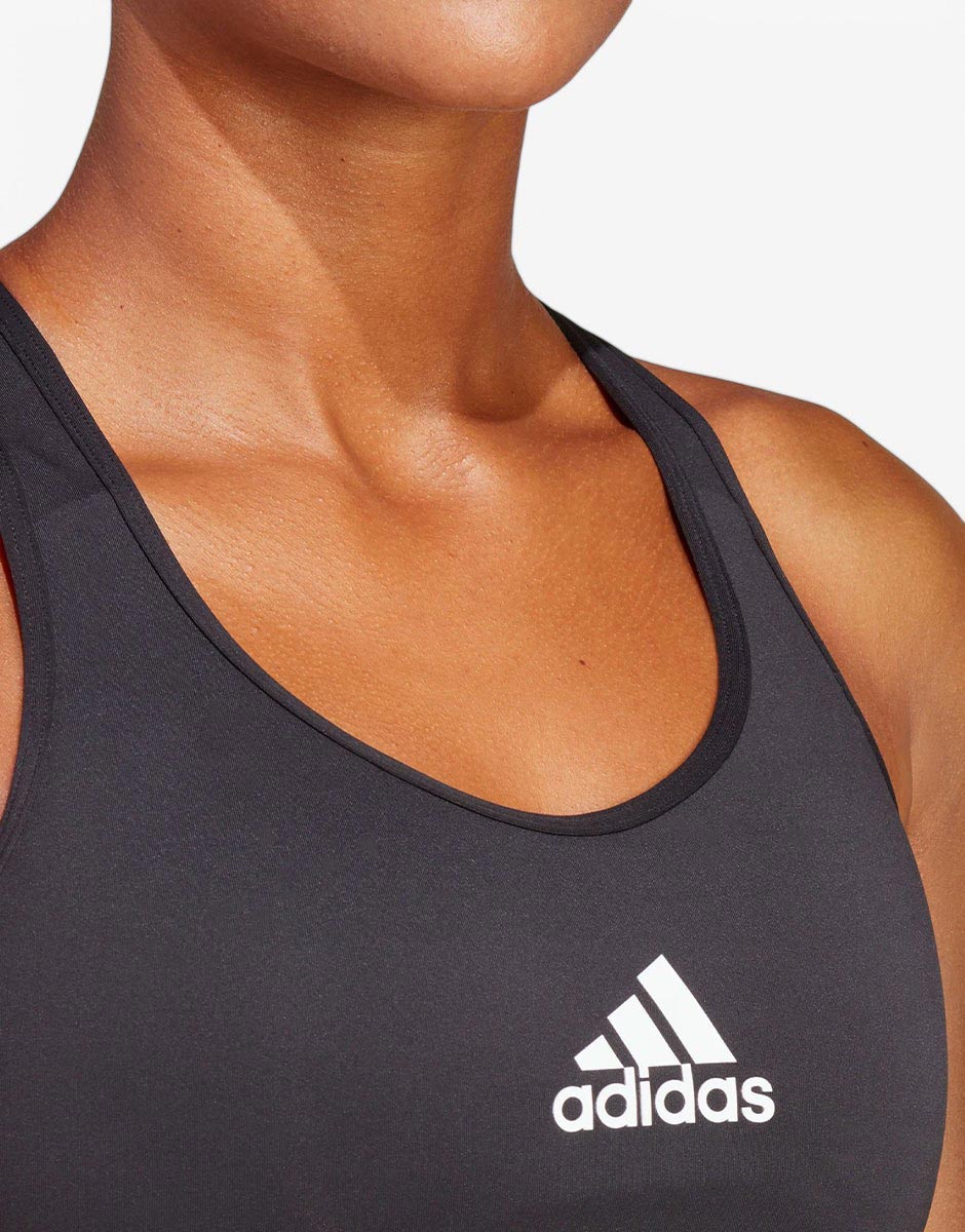 ADIDAS PowerReact Training Medium Support Bra Black