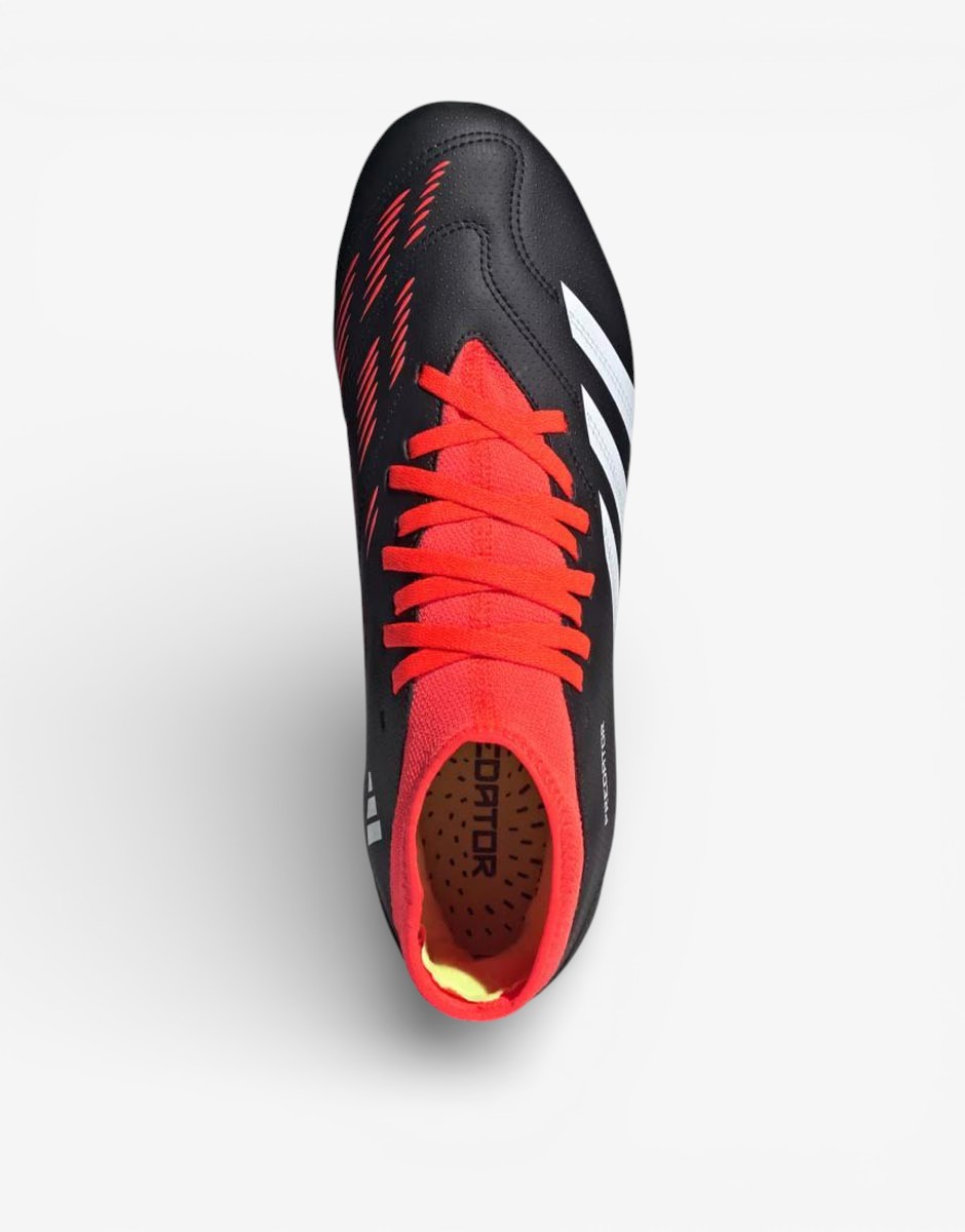 ADIDAS Predator Club Sock Flexible Ground Football Boots Black