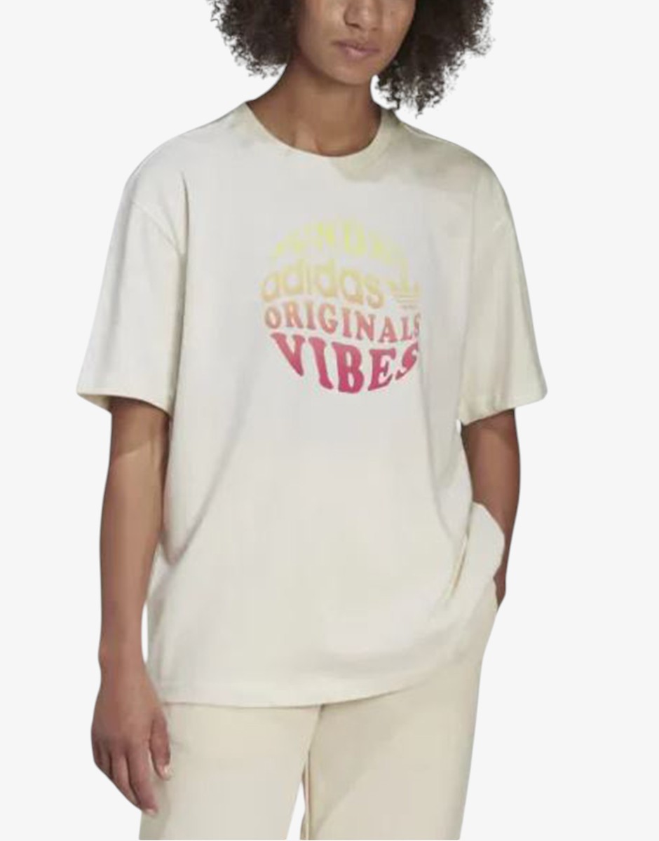ADIDAS Premium Boyfriend Tee Beige