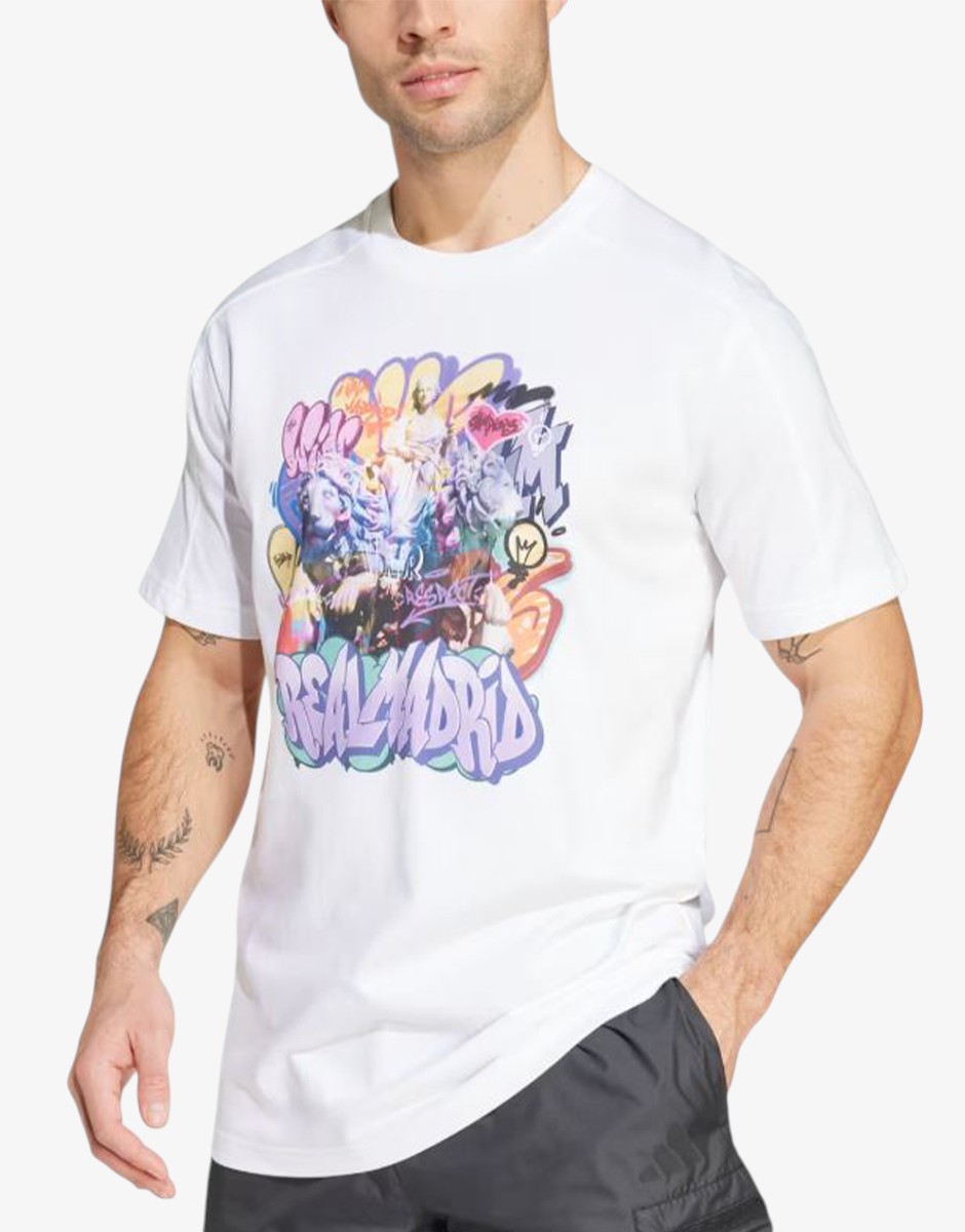 ADIDAS Real Madrid Tee White