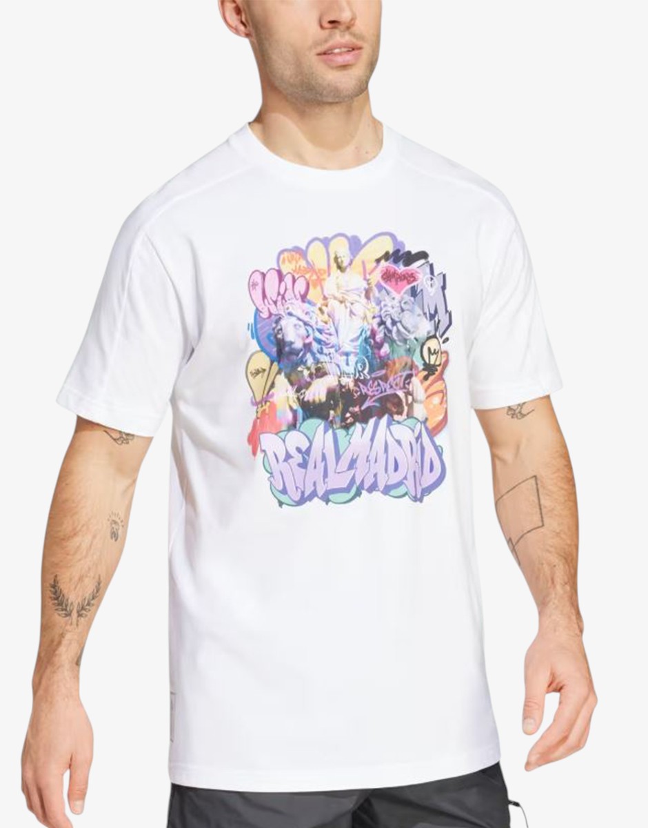 ADIDAS Real Madrid Tee White