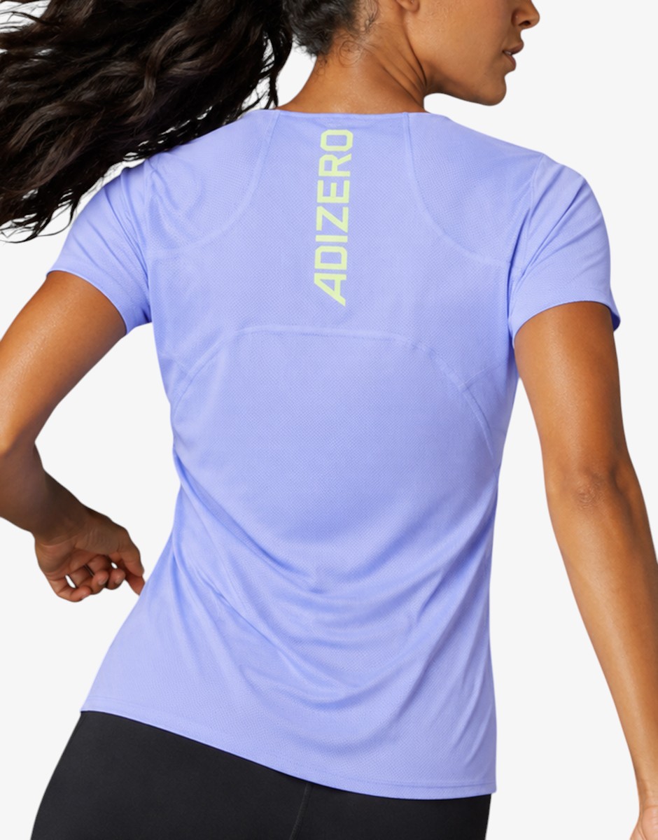 ADIDAS Remera Adizero Running Blue