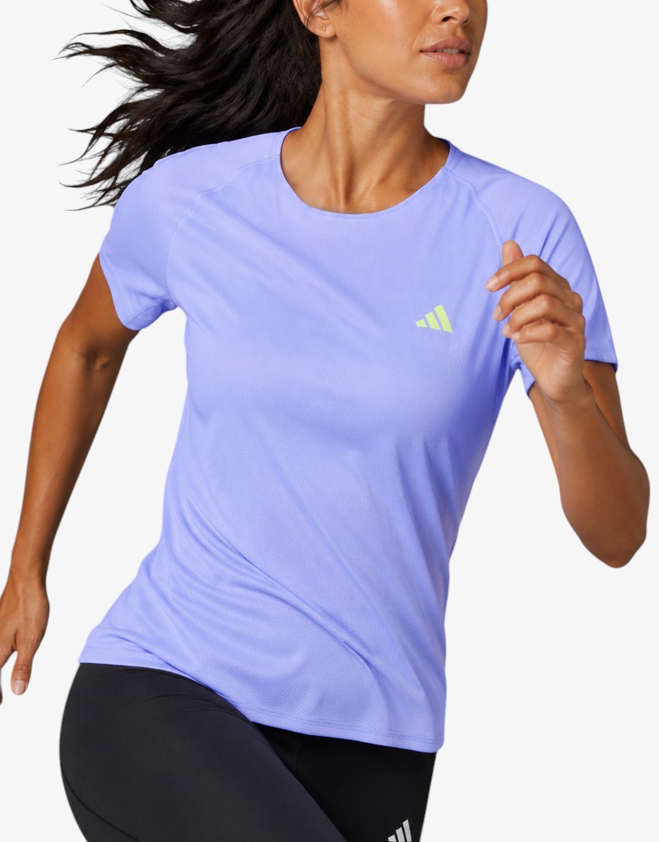ADIDAS Remera Adizero Running Blue