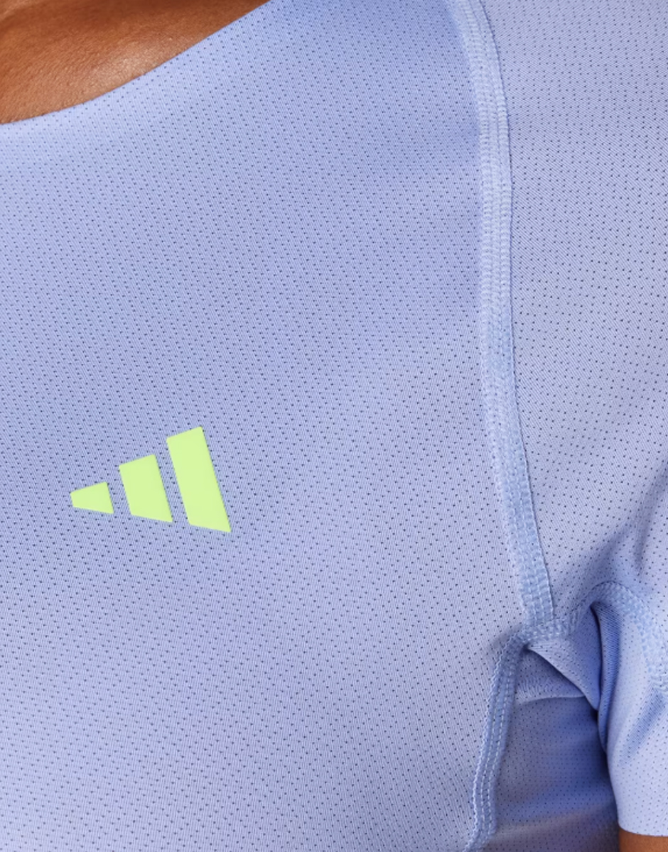ADIDAS Remera Adizero Running Blue