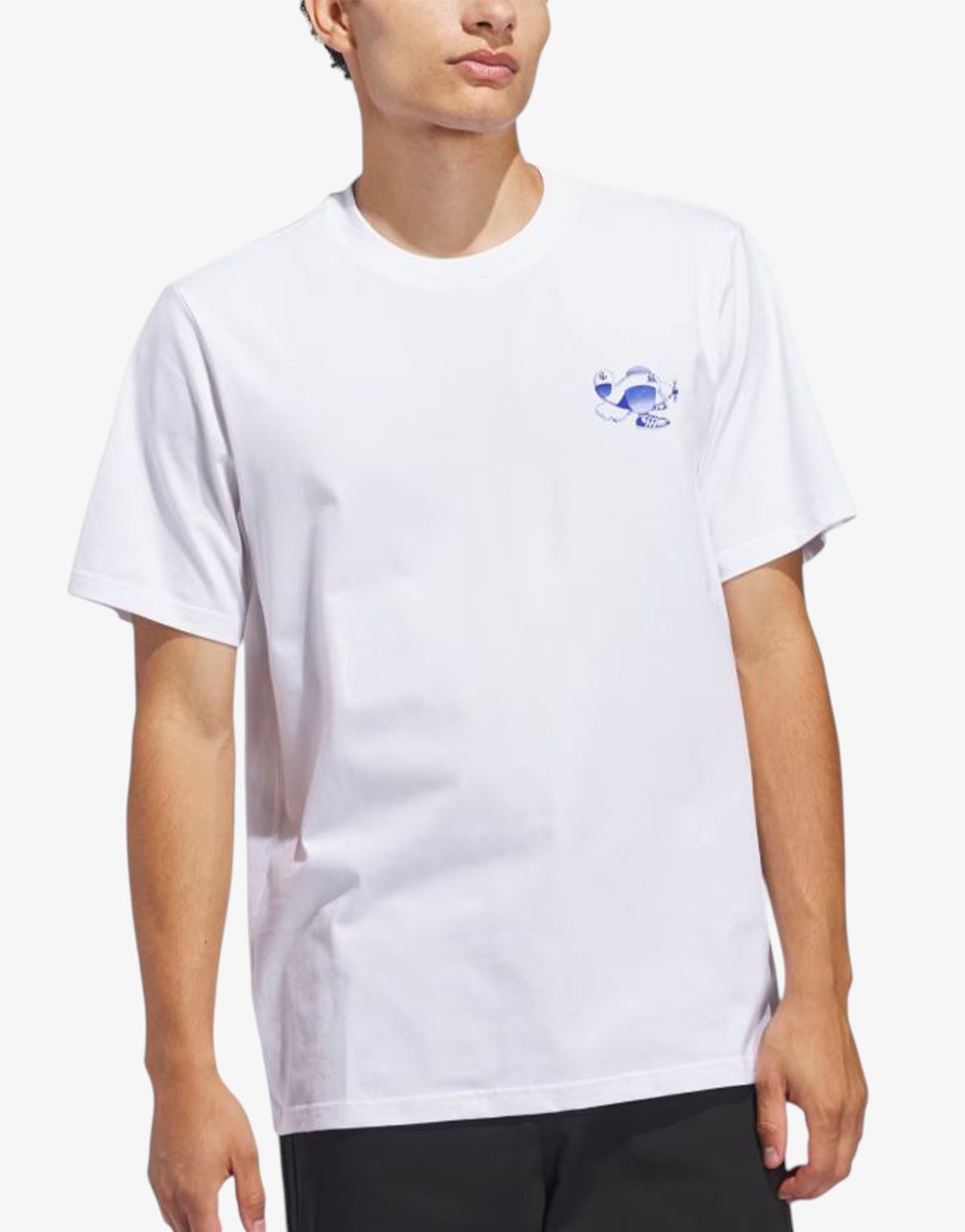 ADIDAS Remera Dog Plane Tee White