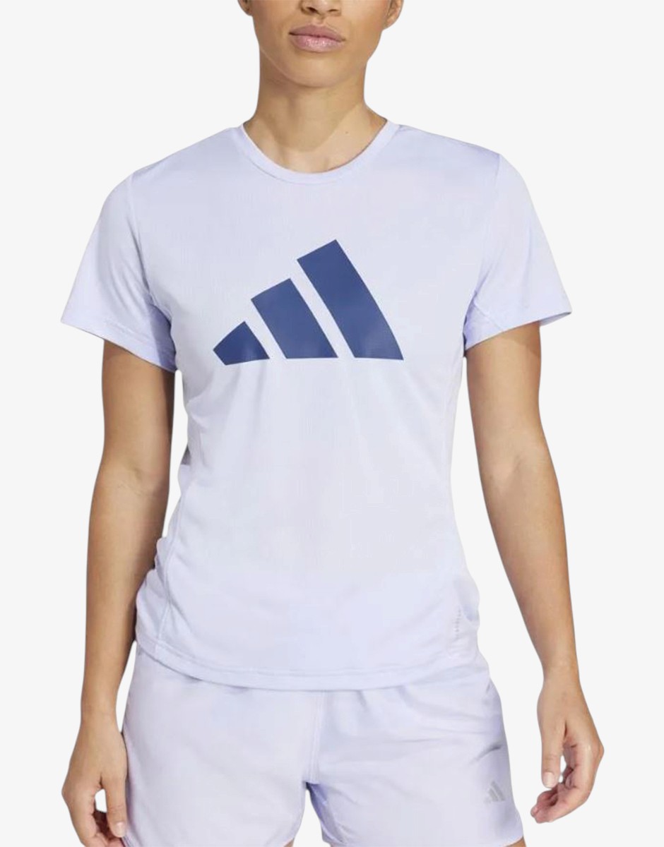 ADIDAS Run It Tee Purple/Blue · JD2339 · размер 2XS