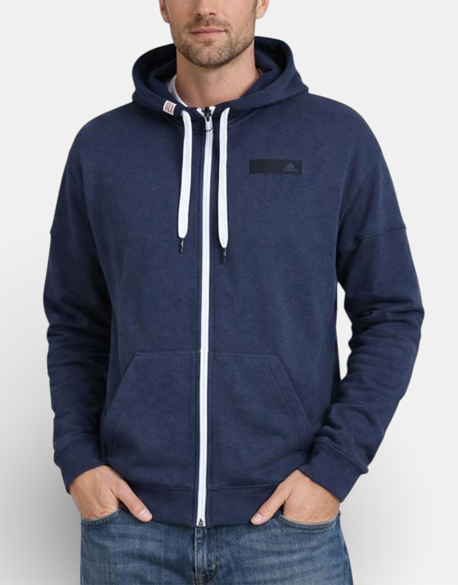 ADIDAS Sf АdiPure Full-Zip Hoodie Blue