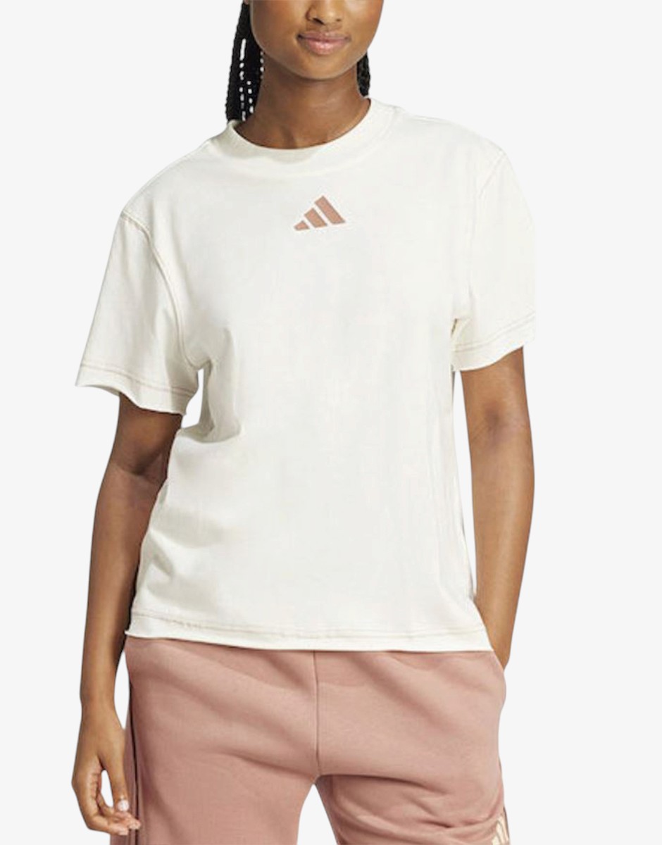 ADIDAS Sportswear All Seazon Graphic Tee White · JN7384 · размер XS
