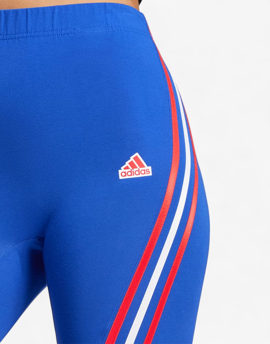 Adidas Sportswear Future Icons 3-Stripes Biker Shorts Blue