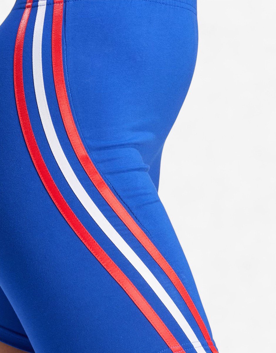 Adidas Sportswear Future Icons 3-Stripes Biker Shorts Blue