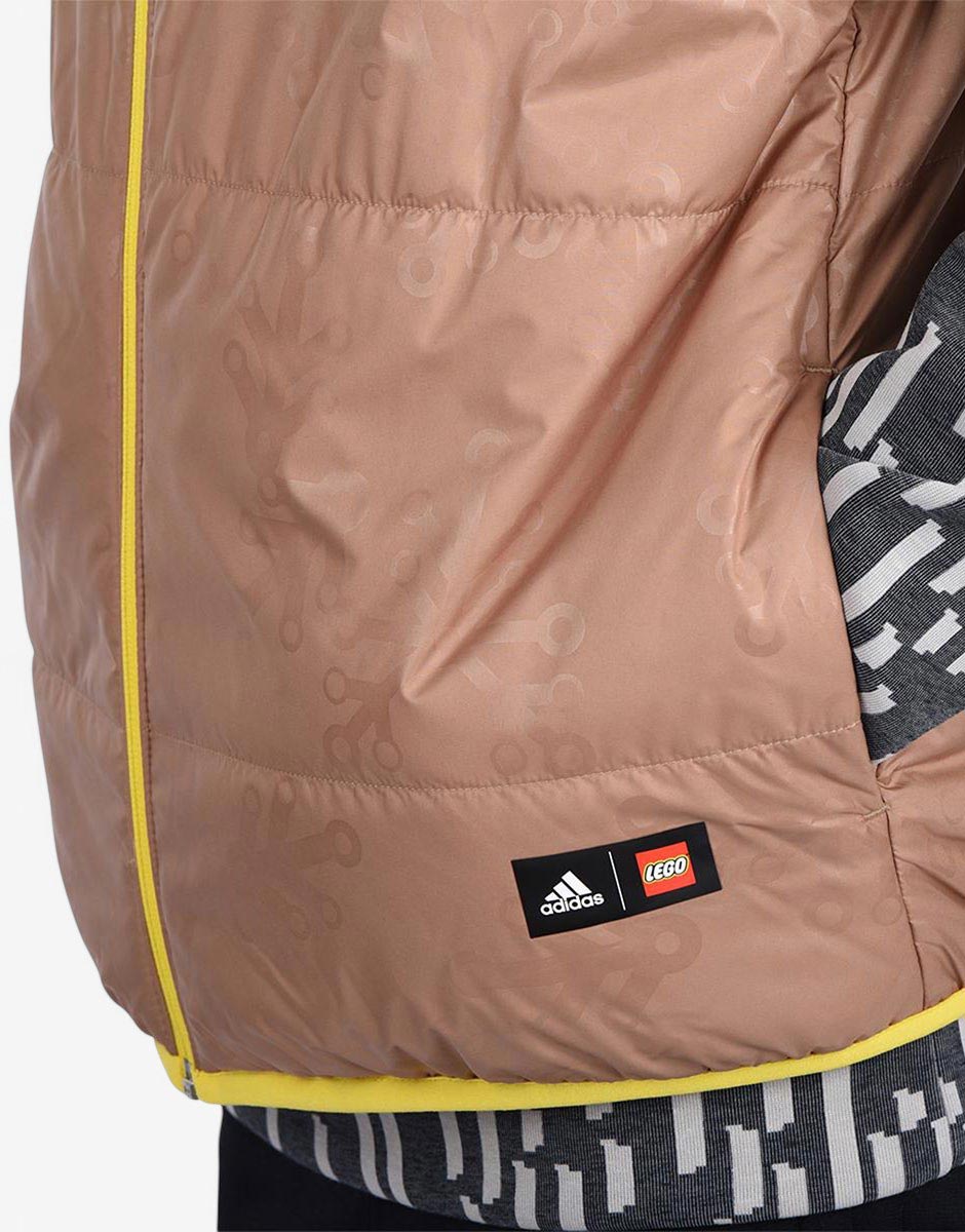 ADIDAS x Lego Baumhaus Vest Brown/Yellow