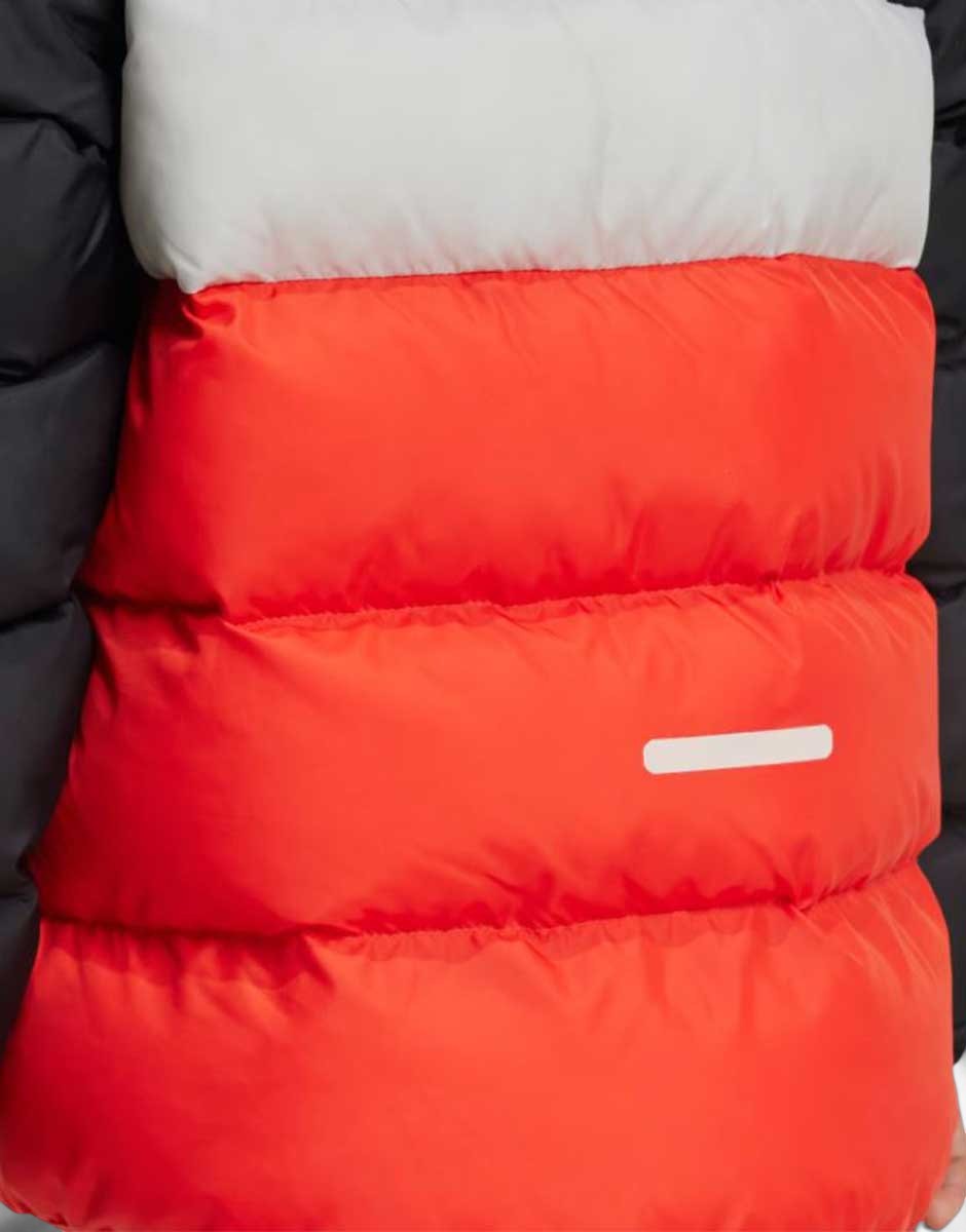 ADIDAS Sportswear Synthetic Down Jacket Black/Red