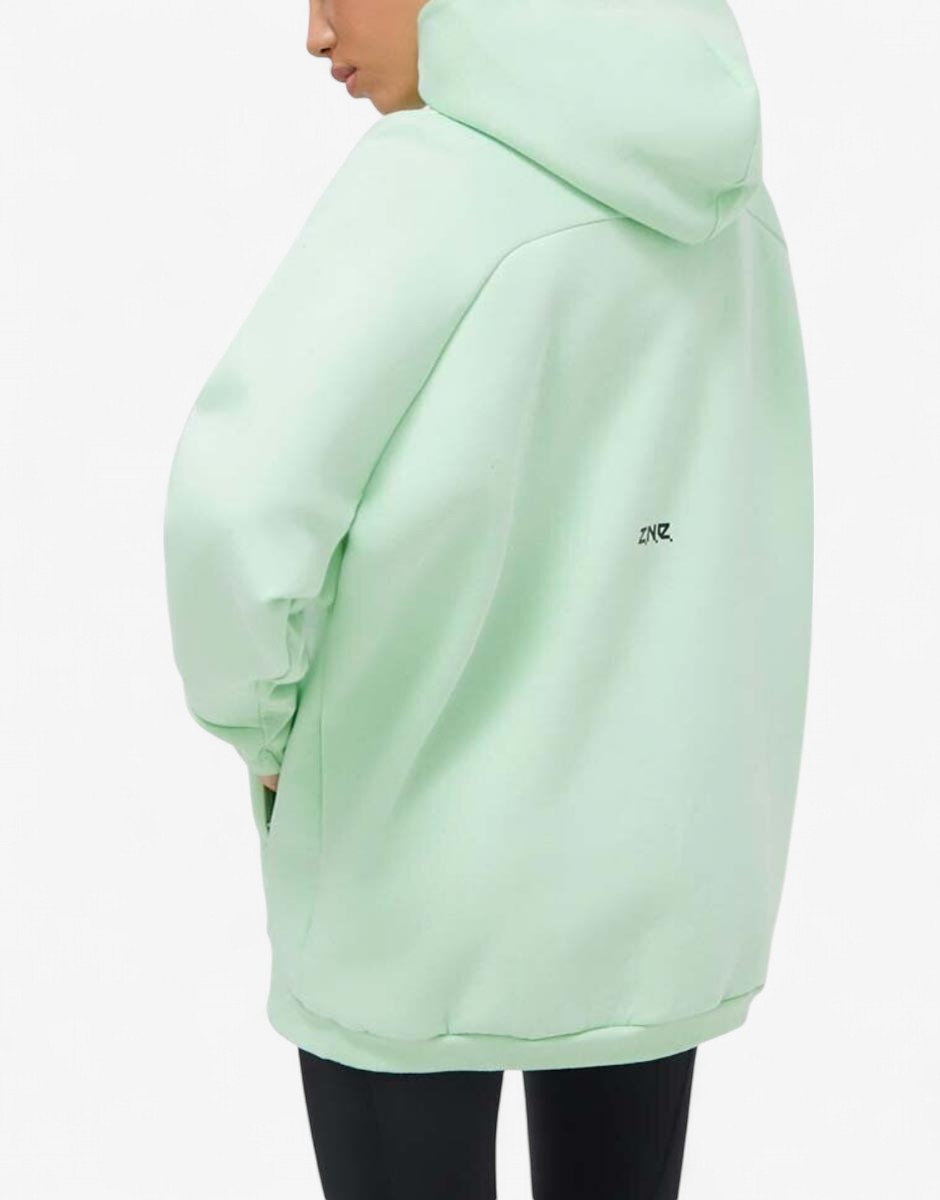 ADIDAS Sportswear Z.N.E. Over The Head Hoodie Green