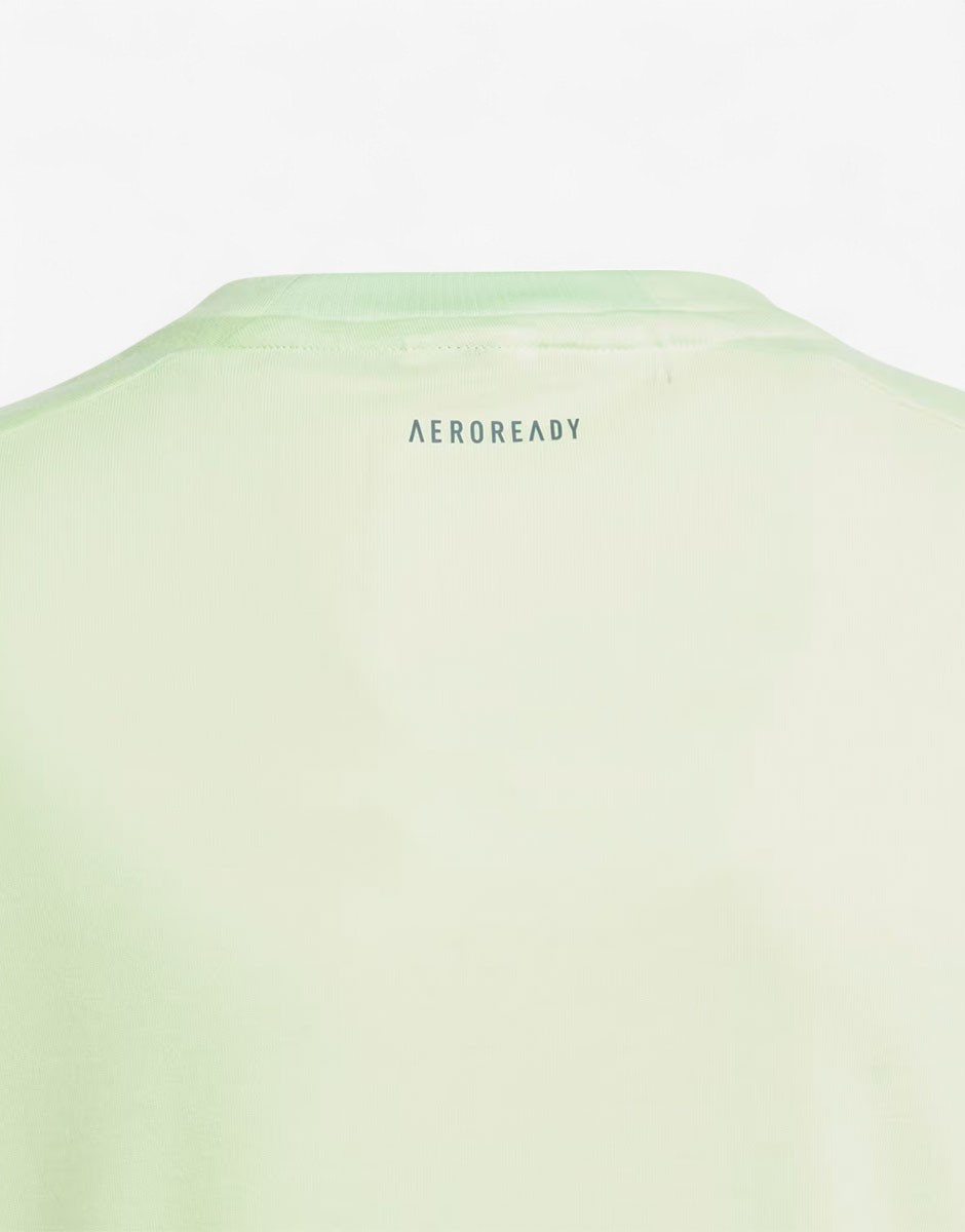 ADIDAS Spotswear Training Aeroready Tee Green