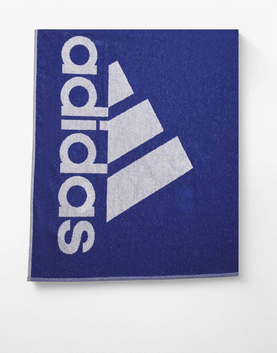Adidas Swim Towel Large Blue/White