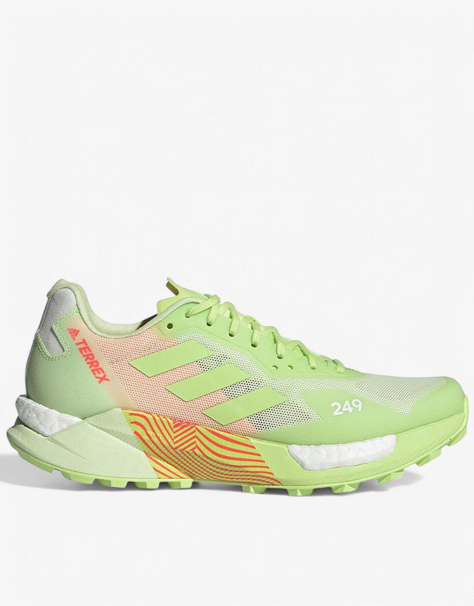 ADIDAS Terrex Agravic Ultra Boost Trail Running Shoes Green