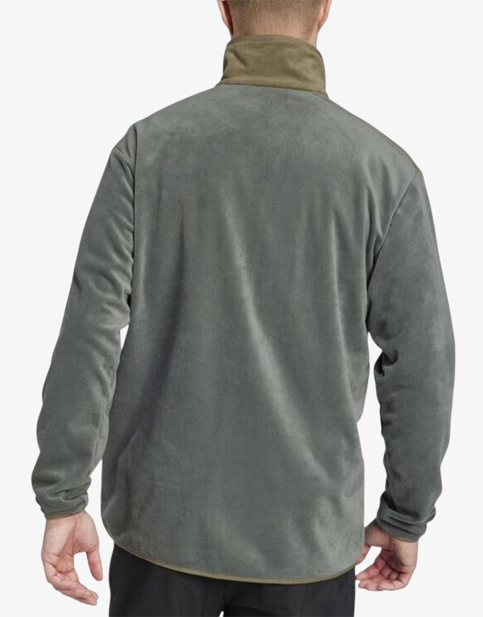 ADIDAS Terrex Multi Full-Zip Fleece Grey/Green