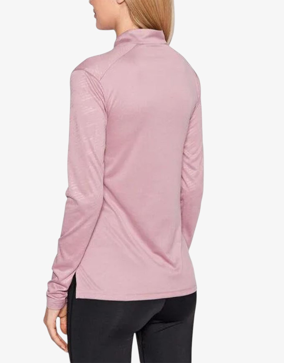 ADIDAS Terrex Multi Half-Zip Long-Sleeve Shirt Pink