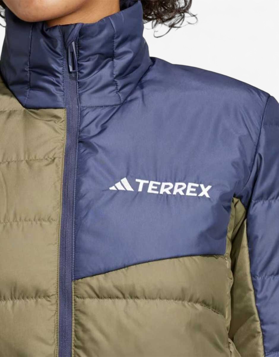 ADIDAS Terrex Multi Light Down Jacket Green/Navy