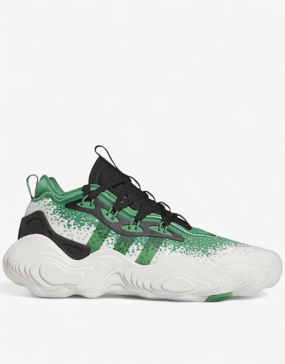 ADIDAS Trae Young 3 Basketball Shoes White/Green