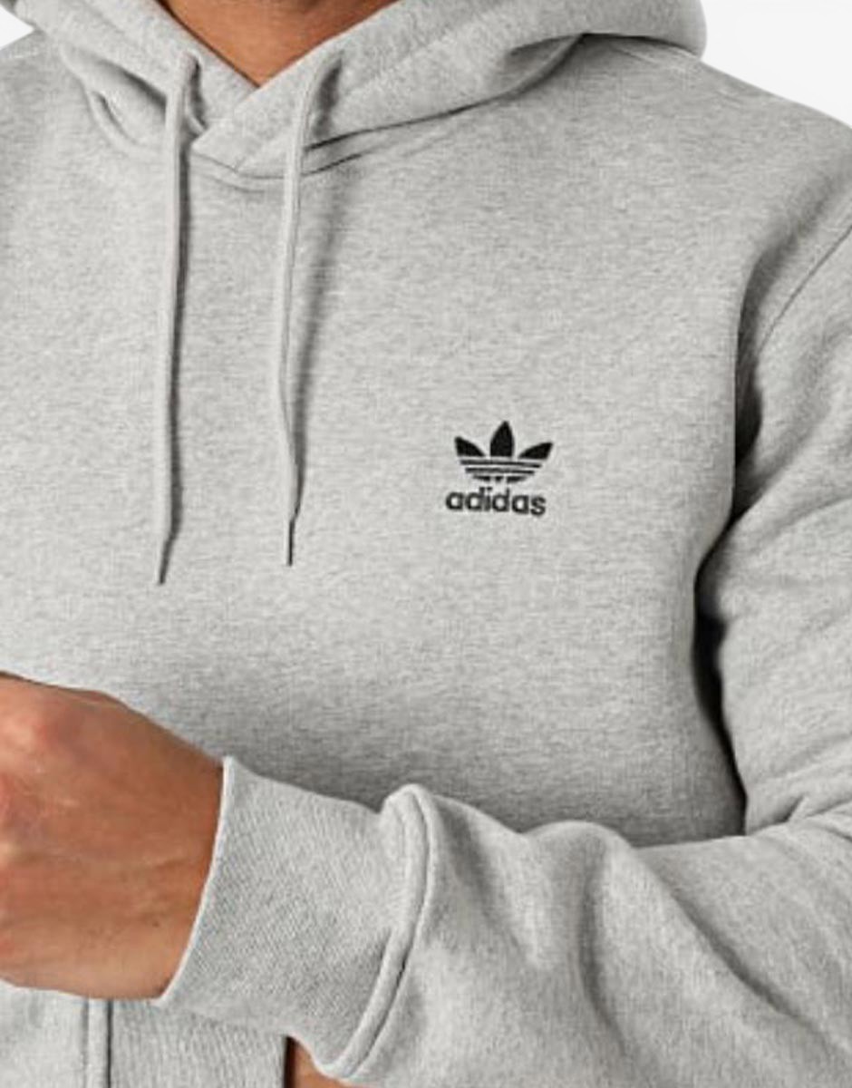 ADIDAS Trefoil Essentials М Hoodie Grey