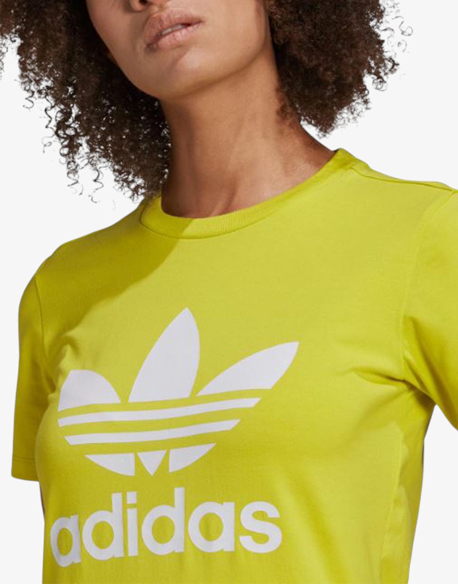 ADIDAS Trefoil Tee Yellow
