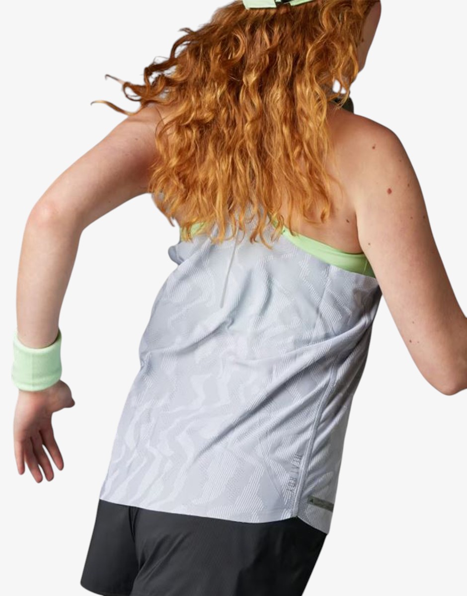 ADIDAS Ultimate HEAT RDY Engineered Running Tank Top Gray