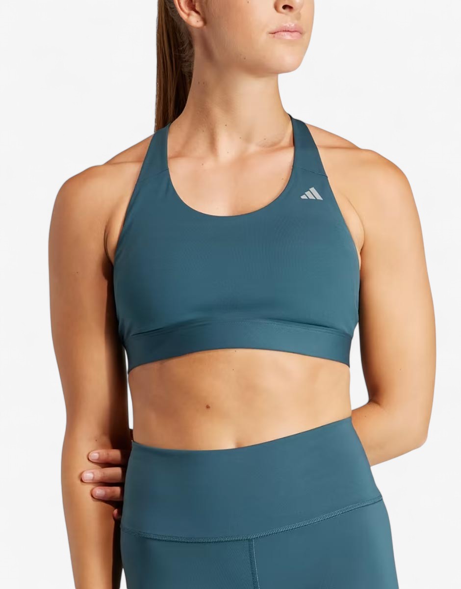 ADIDAS Ultimateadidas Run Medium-Support Bra Turquoise