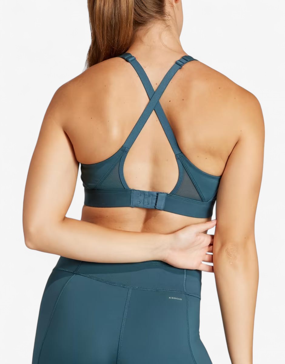 ADIDAS Ultimateadidas Run Medium-Support Bra Turquoise
