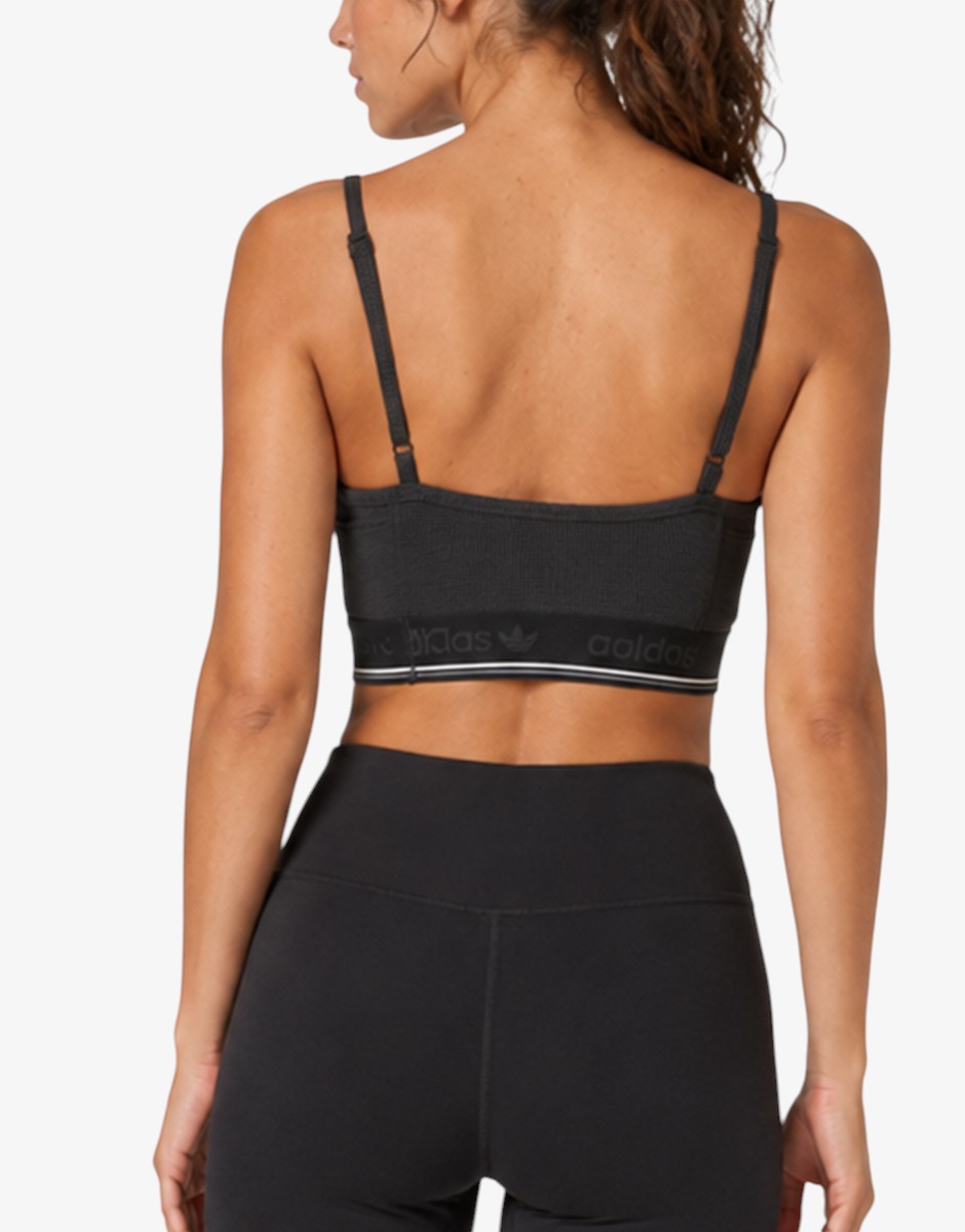 ADIDAS Waffle Bra Top Black