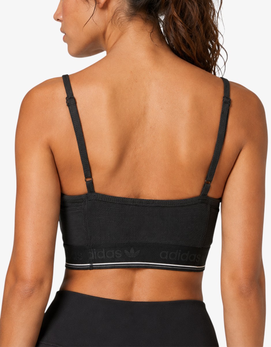 ADIDAS Waffle Bra Top Black