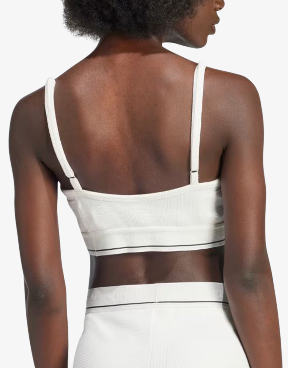 ADIDAS Waffle Bra Top White