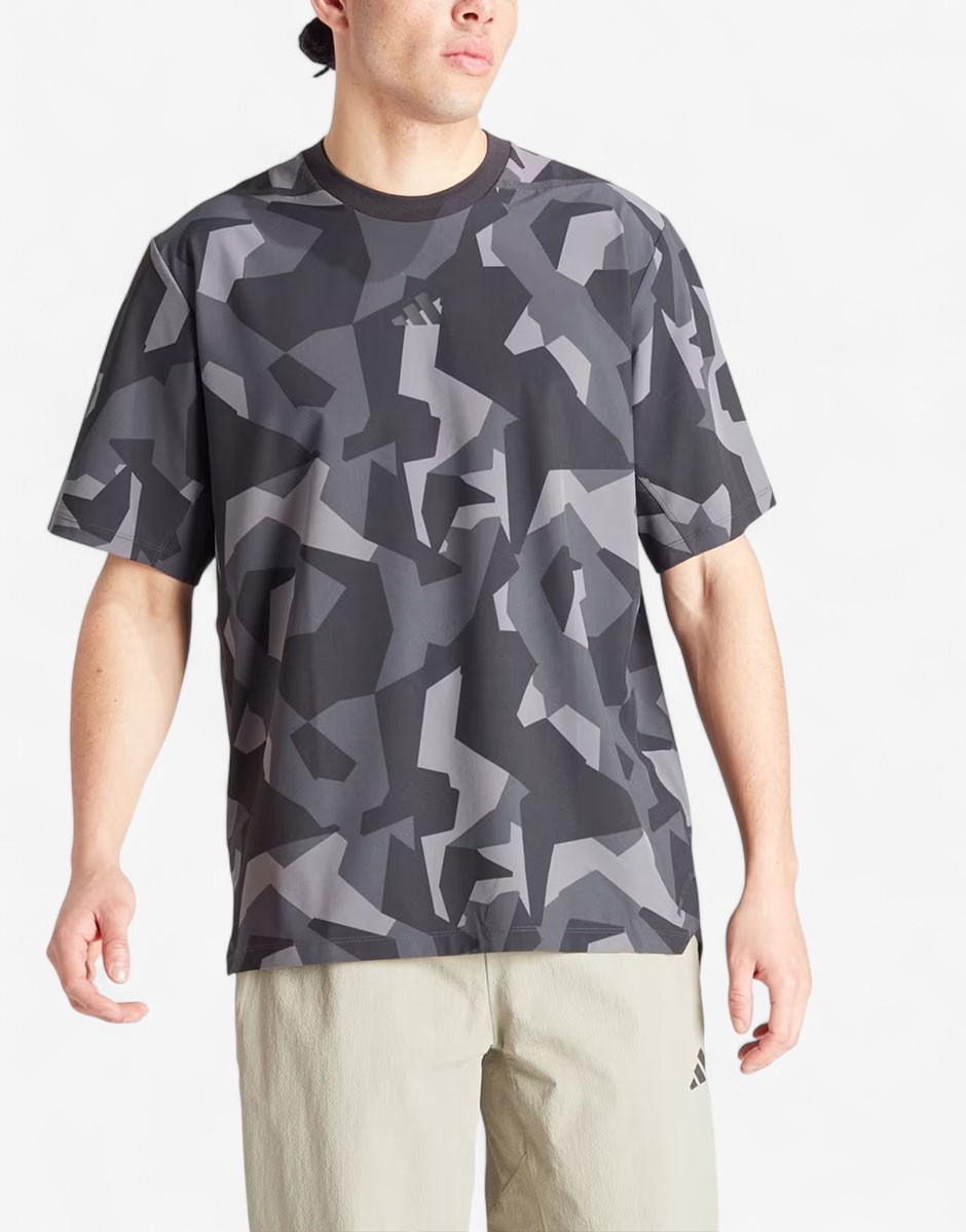 ADIDAS Workout Crewneck Tee Grey