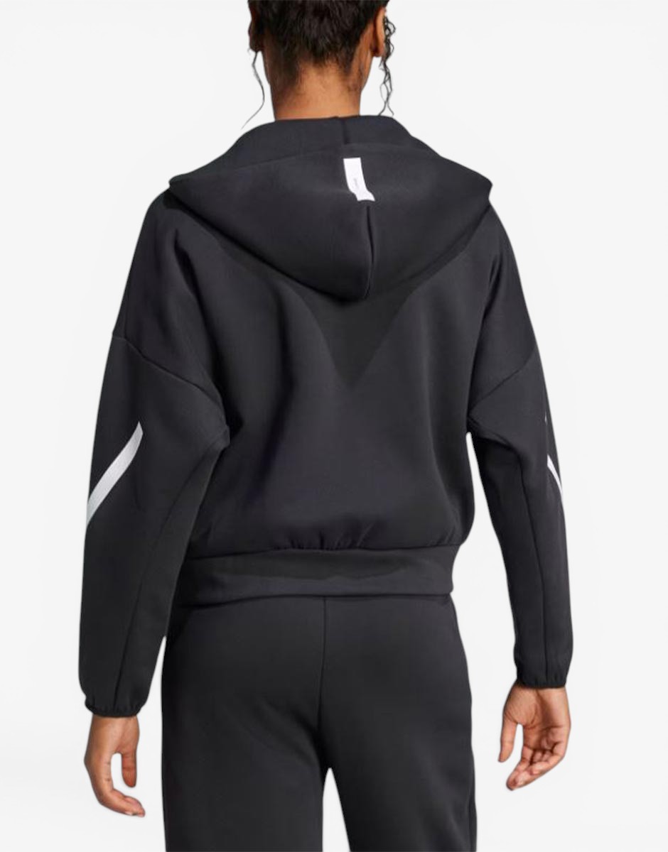 ADIDAS Z.N.E. Full-Zip Hoodie Black/White