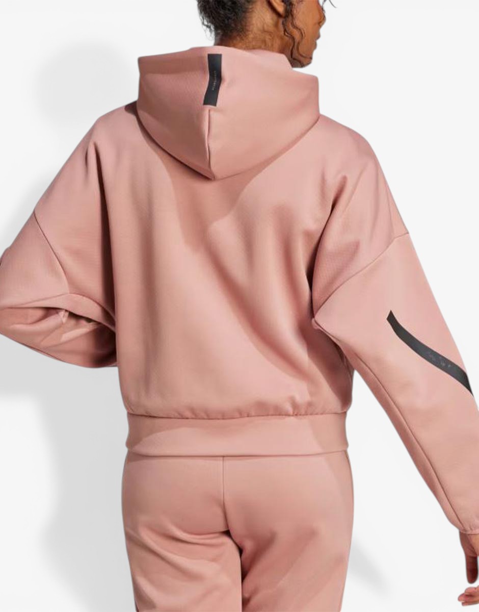 ADIDAS Z.N.E. Full-Zip Hoodie Pink